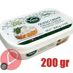 Queso crema 200gr