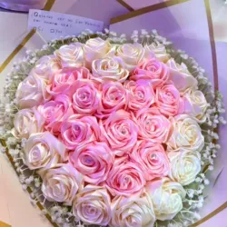 Ramo de 30 rosas eternas