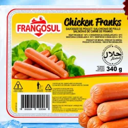 Salchichas de pollo