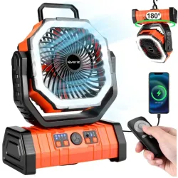 Ventilador recargable f6