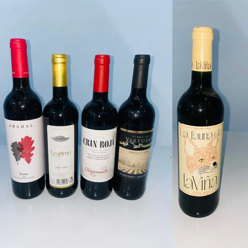 Vinos tintos 