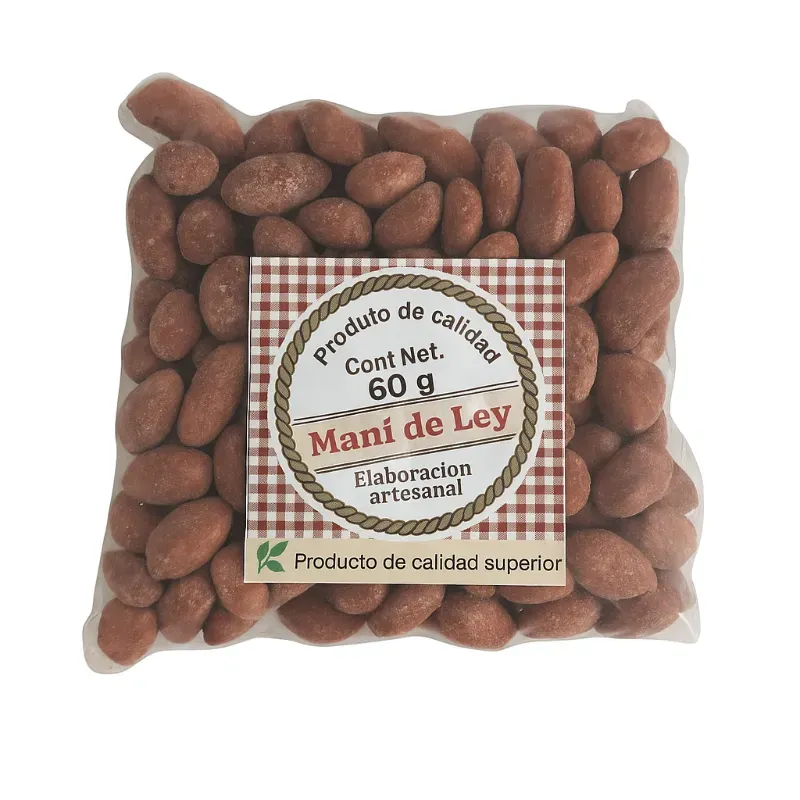 Mani Tostado en grano 60g