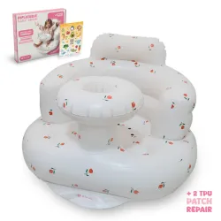 Silla Inflable para Bebe Flores