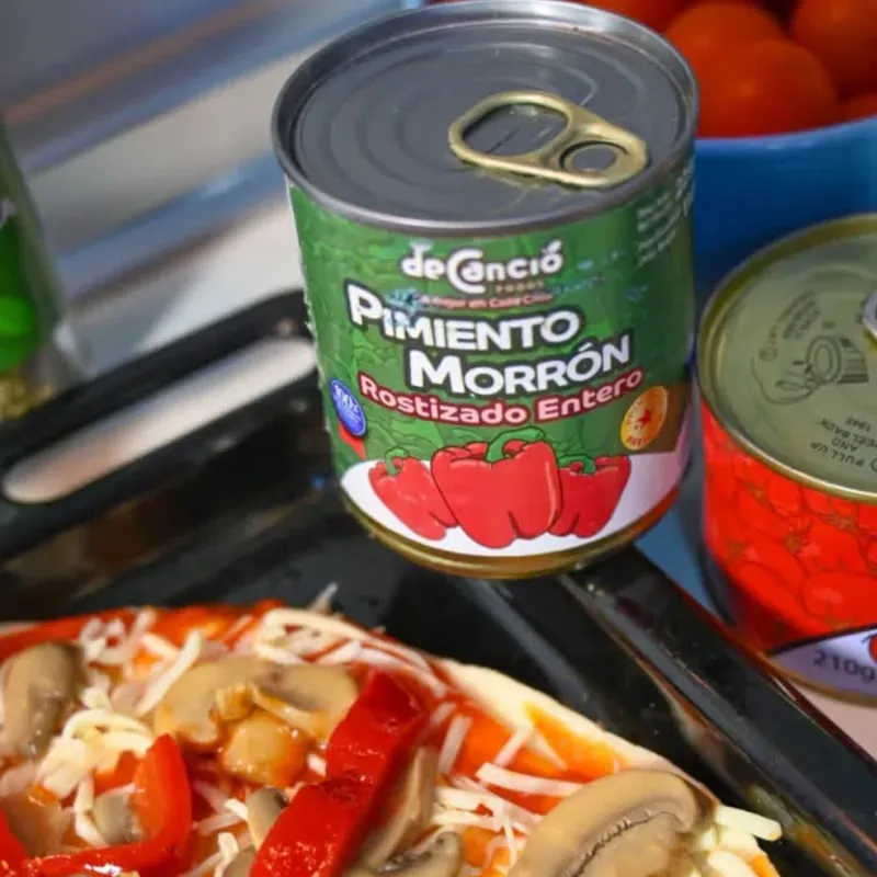Latas de Pimiento 