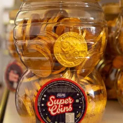 Monedas de Chocolate