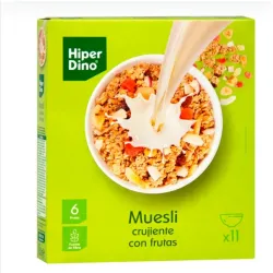 Muesli Crujiente con Frutas