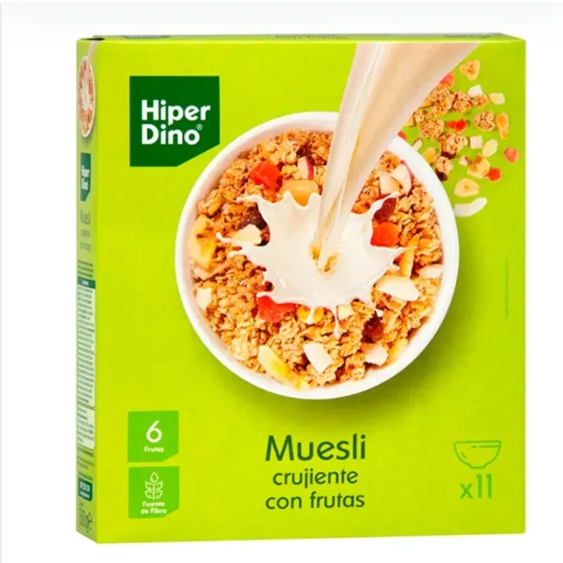Muesli Crujiente con Frutas