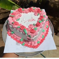 Panetela en Forma de Corazón 