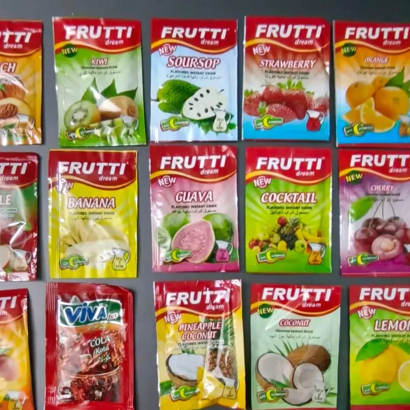 Paquetes de Refresco Frutti