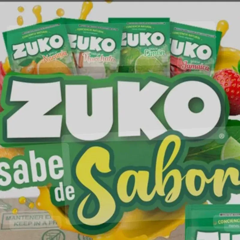 Paquetes de Refresco Zuko 