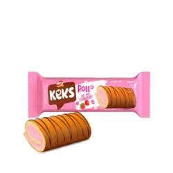 Rollitos Keks de Fresa
