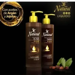 Shampoo y Acondicionador Oro Líquido 