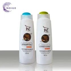 Juego de Champú y Acondicionador De Argan 500 ml