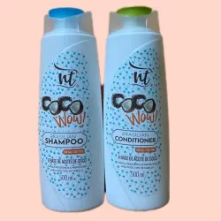 Juego de Champú y Acondicionador De Coco 500 ml
