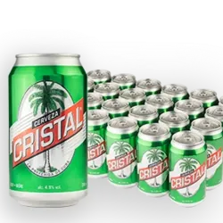 CERVEZA CRISTAL DE LATA