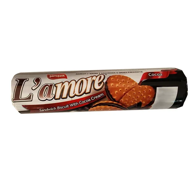 GALLETAS CON CREMA DE CHOCOLATE (L'AMORE)