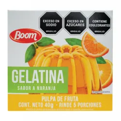 GELATINA SABOR NARANJA
