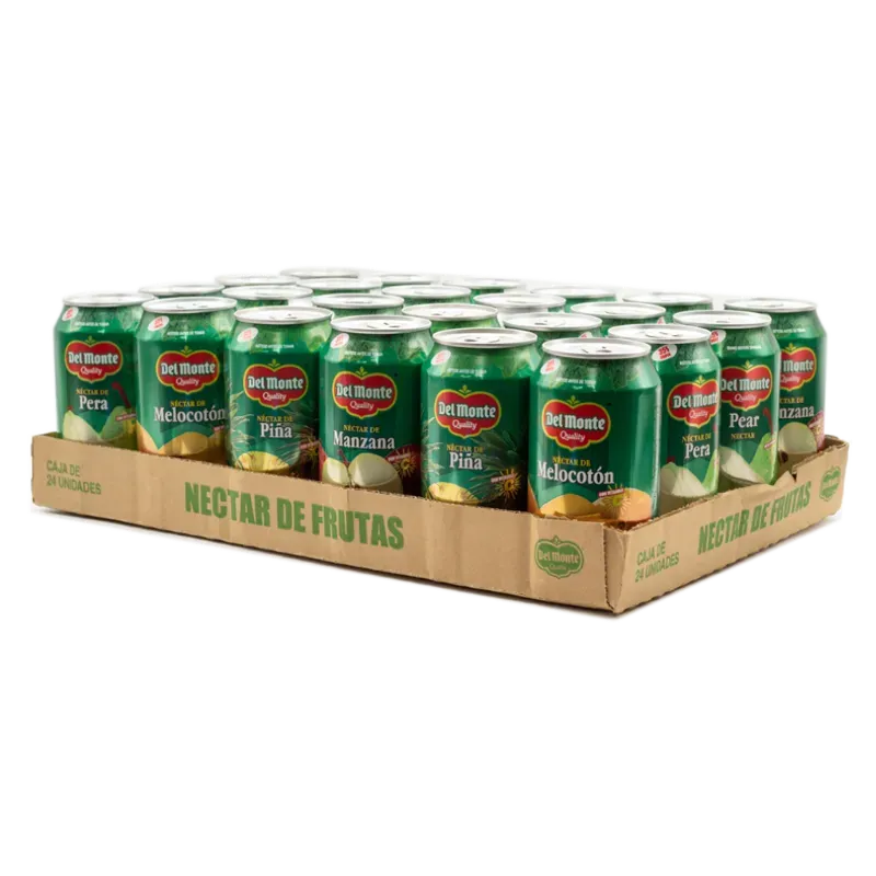 Caja de 24 jugos de lata