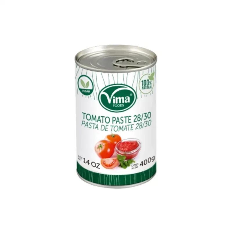 Lata de pasta de tomate 400 gr