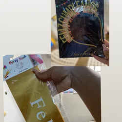 Banda de feliz cumpleaños Más cintillo  🎉 