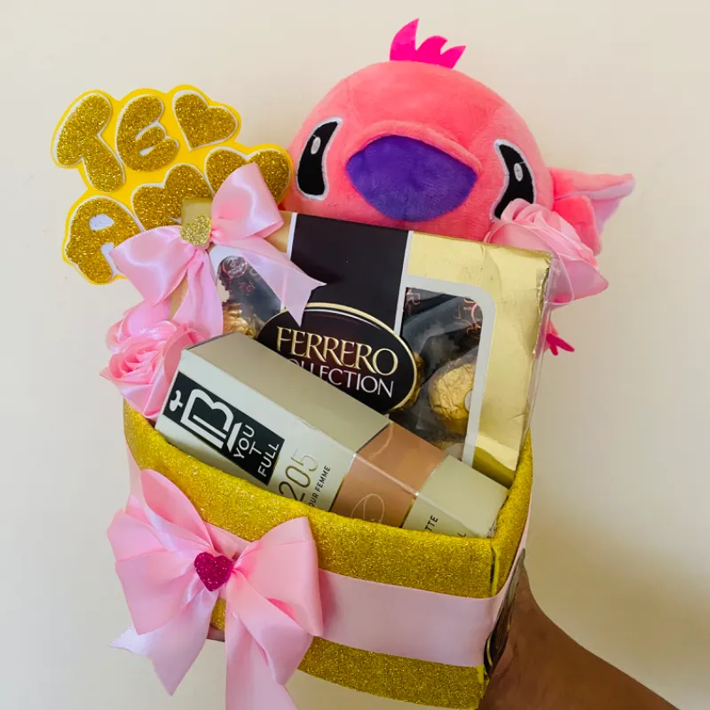 Caja stitch rosa 🎀💝