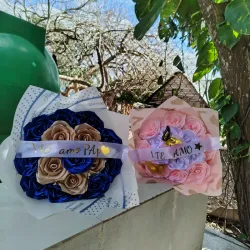 15 rosas eternas