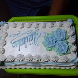 Kake de media bandeja