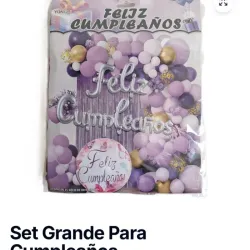 Set de cumpleñaos