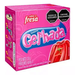 Gelatina de Fresa