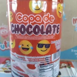Pote de copitas de Chocolate