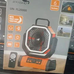 Ventilador recargable