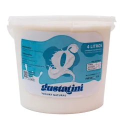 Cubeta de Yogur Natural 4L