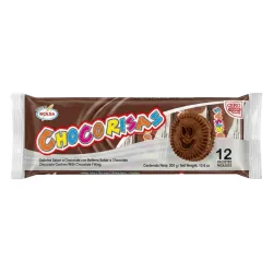 Galletas Chocorisas de Chocolate con Relleno de Chocolate