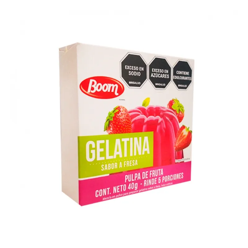 Gelatina de Fresa
