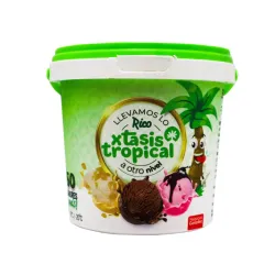 Helado xtasis tropical 3 L