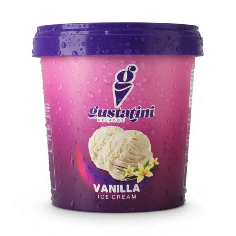 Pote de Helado Vainilla