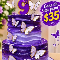 Pastel de dos pisos 