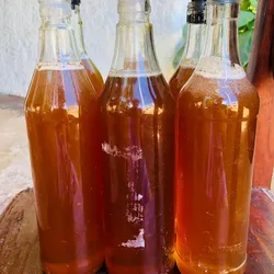 Botella de miel