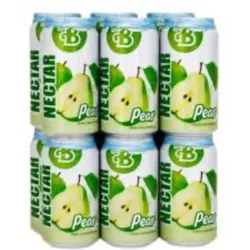 Caja de jugo pera
