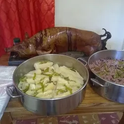 Combo de puerco asado 
