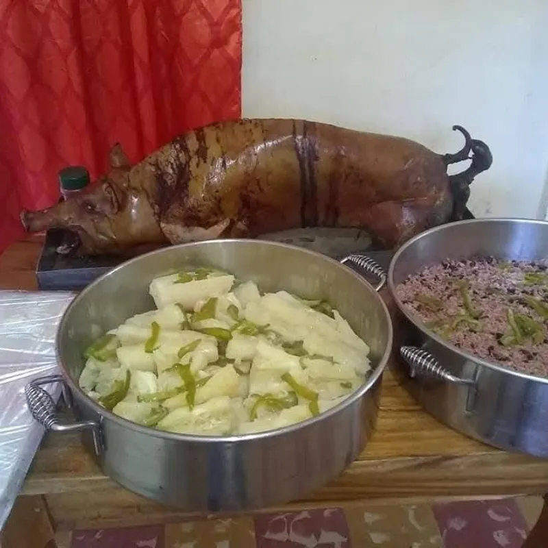 Combo de puerco asado 