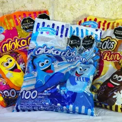 Paquete de caramelo 100 unidades 
