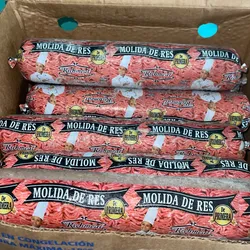 Tubo de Carne de res molido