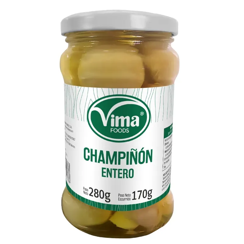 CHAMPIÑON ENTERO 340ML C/12 1001315