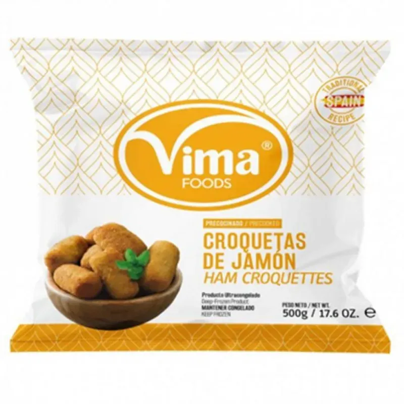 CROQUETA JAMON BOLSA 8X500 GR 1000391