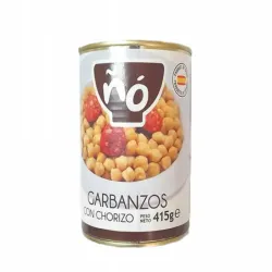 GARBANZOS CON CHORIZO, 415 GR, C/12 UND 1002927