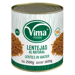 LENTEJAS,  2500 GR, C/6 UND 1000020