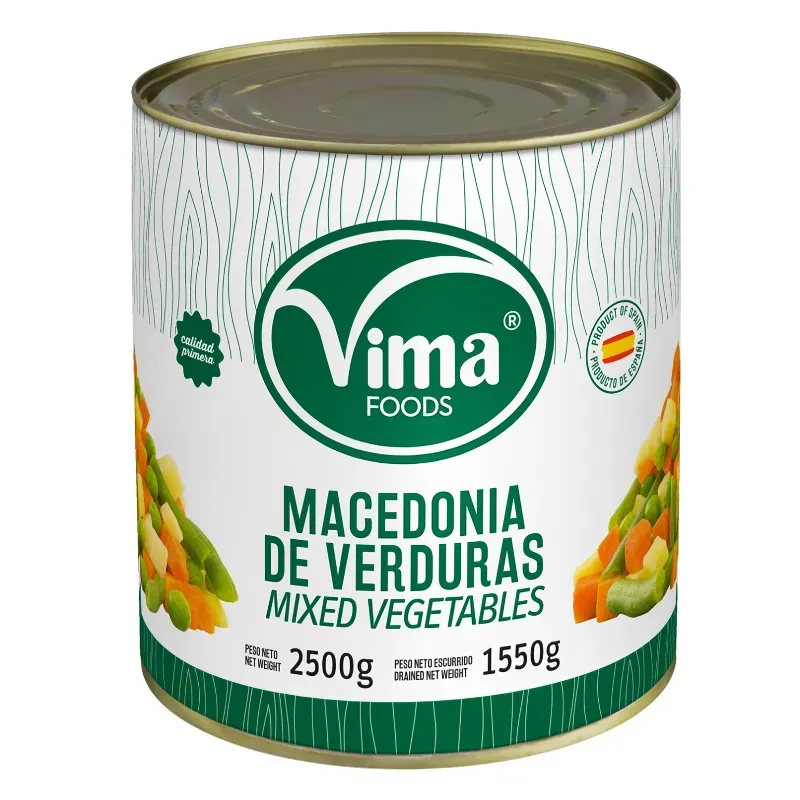 MACEDONIA VERDURAS, 2500 GR, C/6 UND 1000021