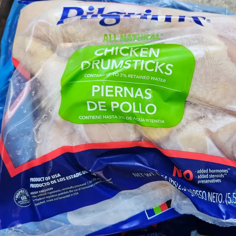 POLLO, MUSLO (USA), C/P C/H, 6 BOLSAS X 2KG, C/12 1003005