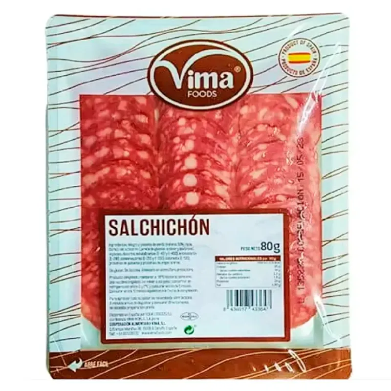 SALCHICHON LONCHEADO 80-100 GR C/ 24 UNID 1001097